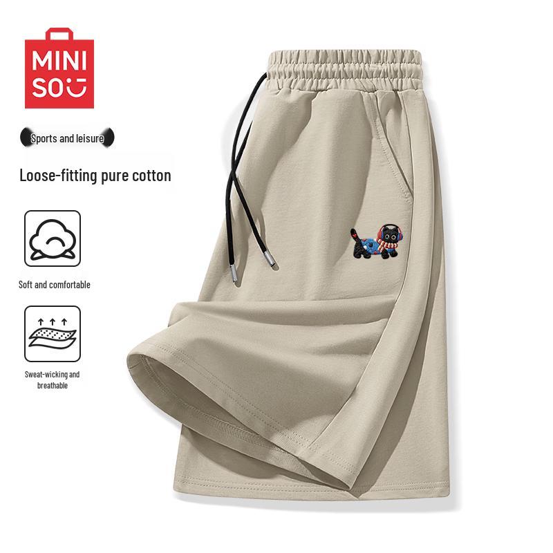 MINISO Men s Summer Cotton Blend Casual Shorts L
MINISO Men s Summer Cotton Blend Casual Shorts L