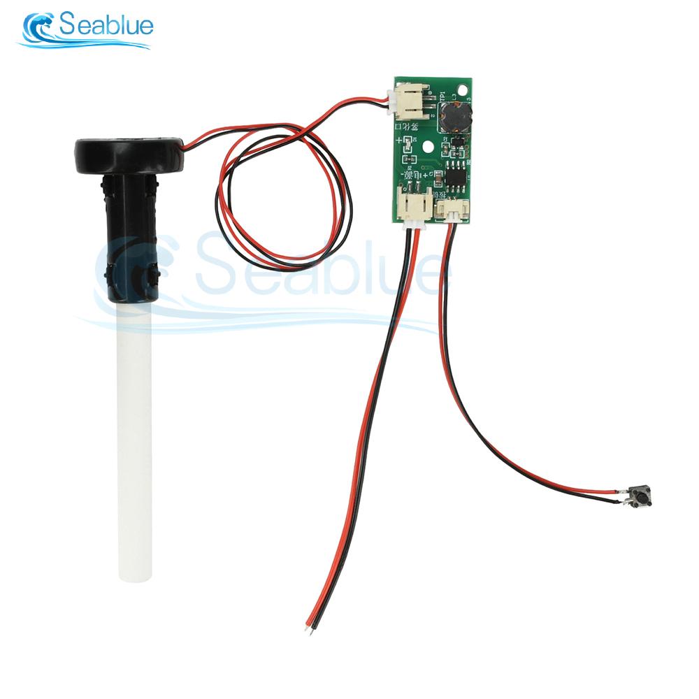 Ultrasonic Atomization Humidifier DIY Kit DC 5V External Switch Spray Module with Continuous Intermittent Modes for Home Office
Ultrasonic Atomization Humidifier DIY Kit DC 5V External Switch Spray Module with Continuous Intermittent Modes for Home Office