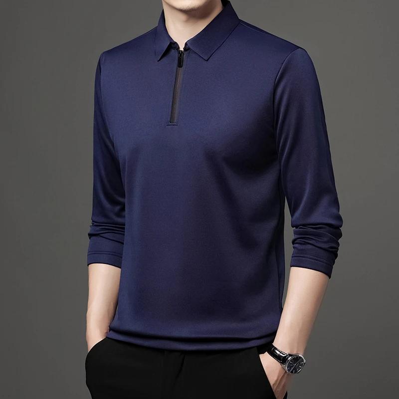 Men s Solid Color Long Sleeved POLO Shirt Casual Fashion Top 4XL темно-синього кольору
Men s Solid Color Long Sleeved POLO Shirt Casual Fashion Top 4XL темно-синього кольору