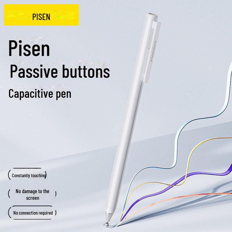 Универсальный емкостный стилус PISEN для мобильных телефонов, планшетов, iPad и обучающих устройств. Passive button capacitive pen TP-CK-05 чёрный
Универсальный емкостный стилус PISEN для мобильных телефонов, планшетов, iPad и обучающих устройств. Passive button capacitive pen TP-CK-05 чёрный