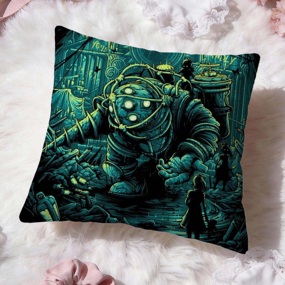 Фан-арт B-BioShock RaptureS Наволочка Преміум-комфорт Двостороння наволочка - Дизайн Два в одному для будь-якої кімнати та салону автомобіля 30cmx30cm
Фан-арт B-BioShock RaptureS Наволочка Преміум-комфорт Двостороння наволочка - Дизайн Два в одному для будь-якої кімнати та салону автомобіля 30cmx30cm