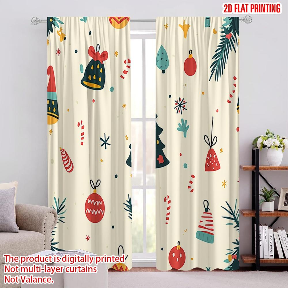 2pcs,2D plane printing Contemporary Curtains Christmas Tree Snowman Winter Gift Polyester Easy Install (without rod) All Seasons 52.50 × 116.00 cm 2 pcs
2pcs,2D plane printing Contemporary Curtains Christmas Tree Snowman Winter Gift Polyester Easy Install (without rod) All Seasons 52.50 × 116.00 cm 2 pcs