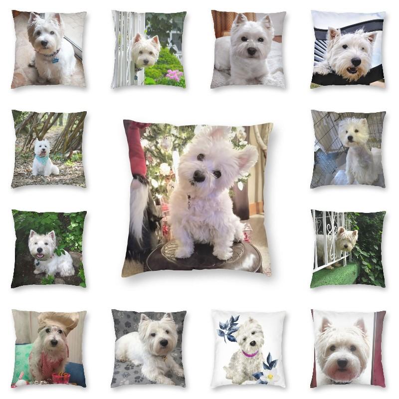 Рождественский чехол для подушки Westie Square Throw Home Decor 3D Double Side Print West Highland White Terrier Подушки для автомобиля
Рождественский чехол для подушки Westie Square Throw Home Decor 3D Double Side Print West Highland White Terrier Подушки для автомобиля