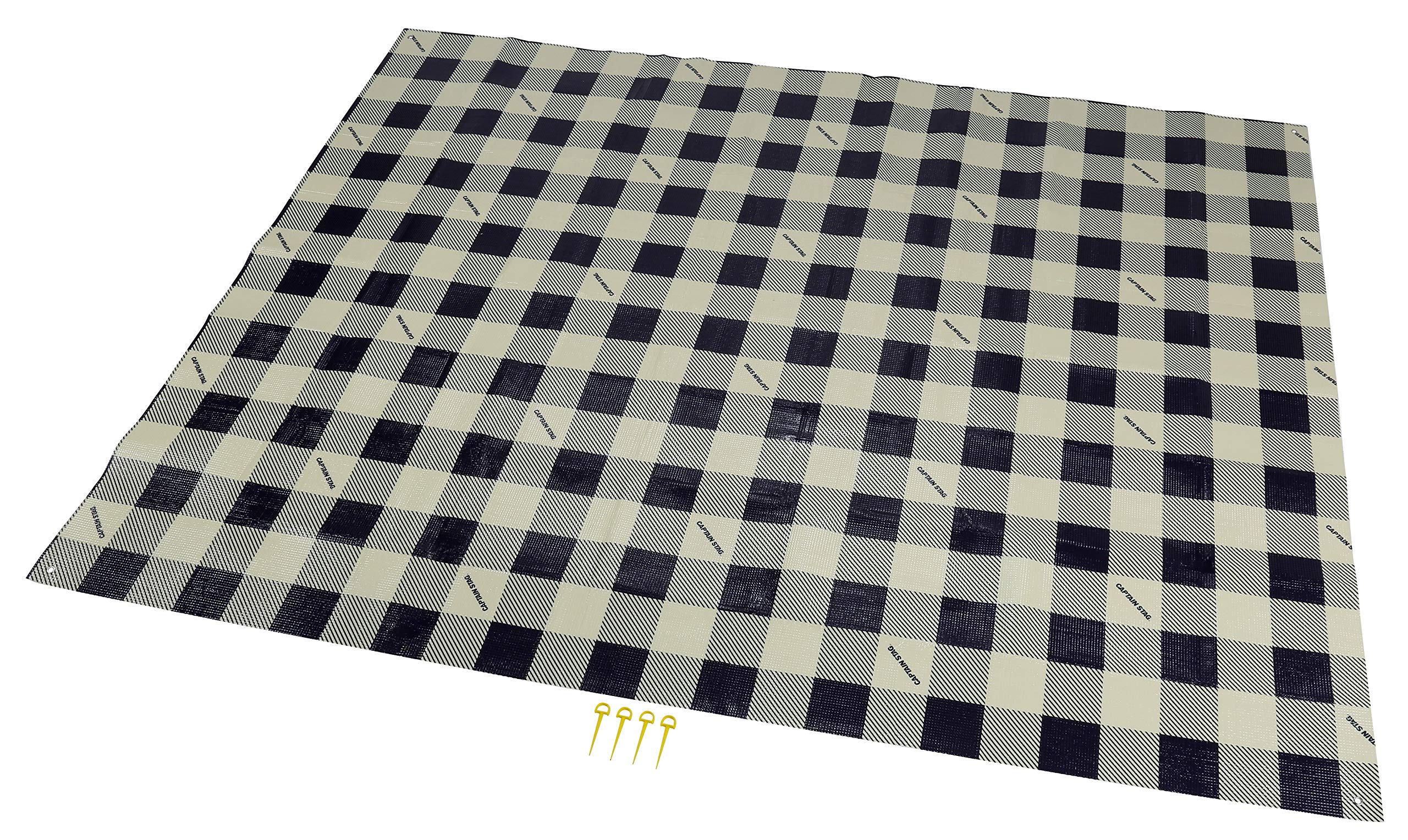 Captain Stag Leisure Sheet Mat Cushion Leisure Sheet 180 x 240 cm Thickness 1 mm Approximately 3 tatami mats Storage bag included 4 pins included
Captain Stag Leisure Sheet Mat Cushion Leisure Sheet 180 x 240 cm Thickness 1 mm Approximately 3 tatami mats Storage bag included 4 pins included