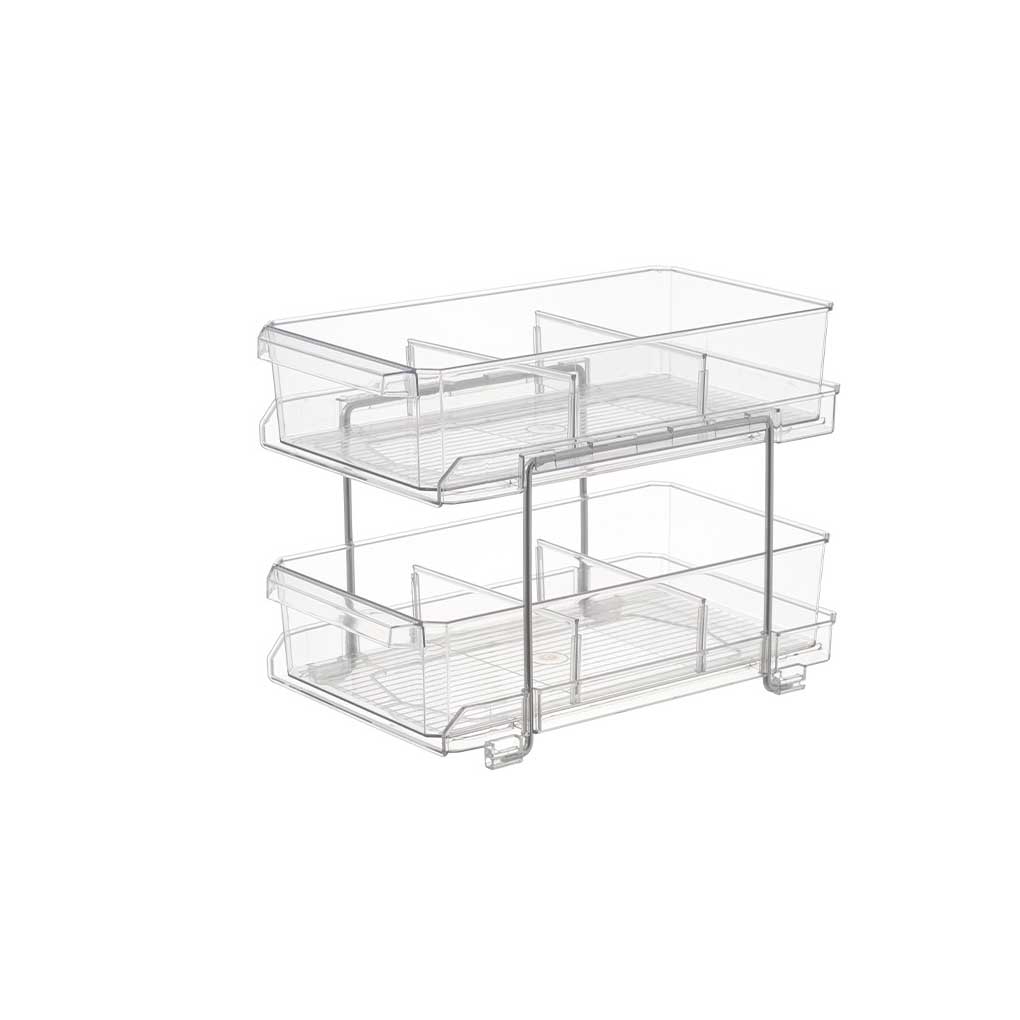 Storage Shelf Portable Dual Layer Transparent Replacement Slideable Household Makeup Cosmetic Toiletries Holder Organizer
Storage Shelf Portable Dual Layer Transparent Replacement Slideable Household Makeup Cosmetic Toiletries Holder Organizer