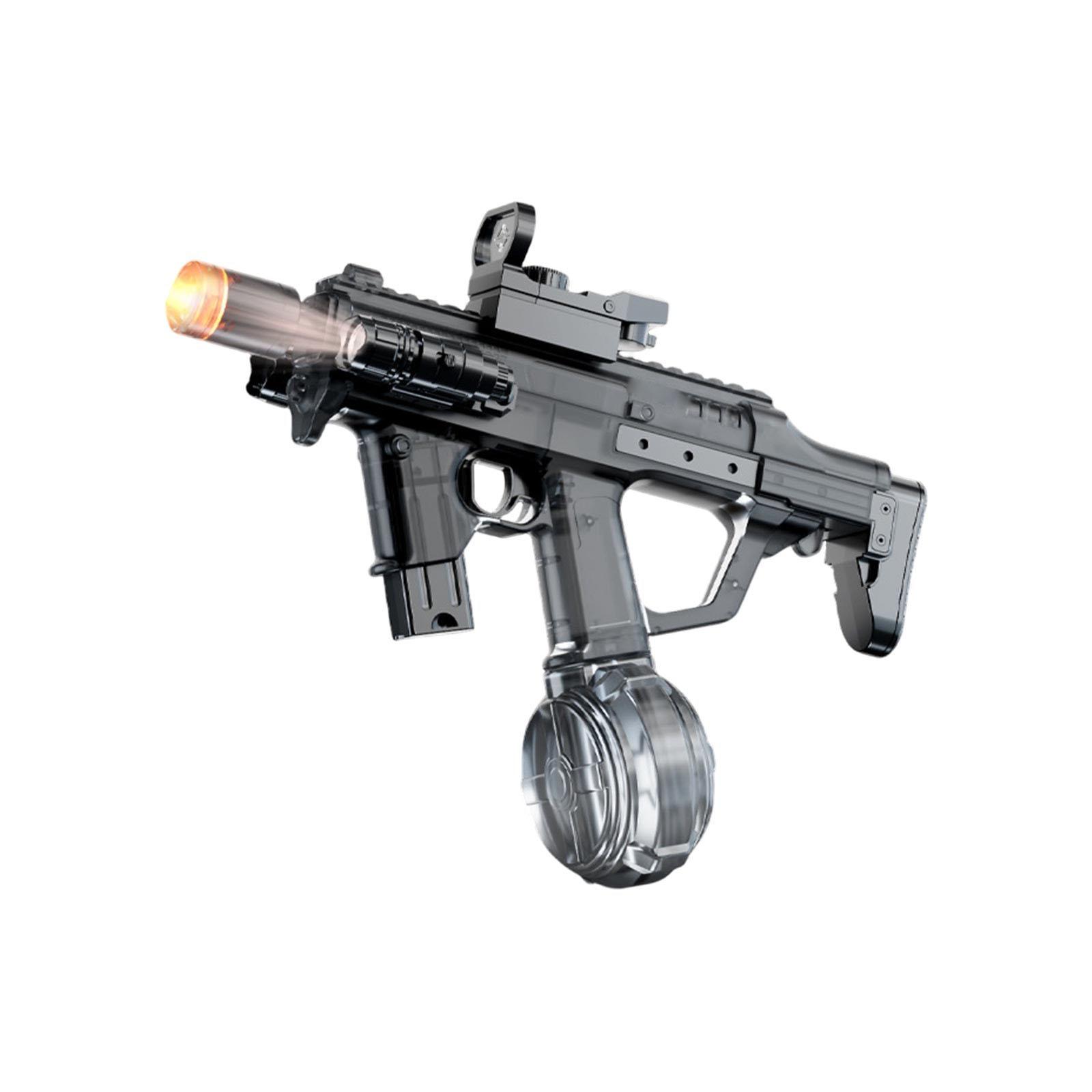 Electric Water Gun Toy with Pump-Action Reload Cool Light Effects Water Spray Blaster Suitable for Outdoor Play and Water Fights One Size чорний
Electric Water Gun Toy with Pump-Action Reload Cool Light Effects Water Spray Blaster Suitable for Outdoor Play and Water Fights One Size чорний
