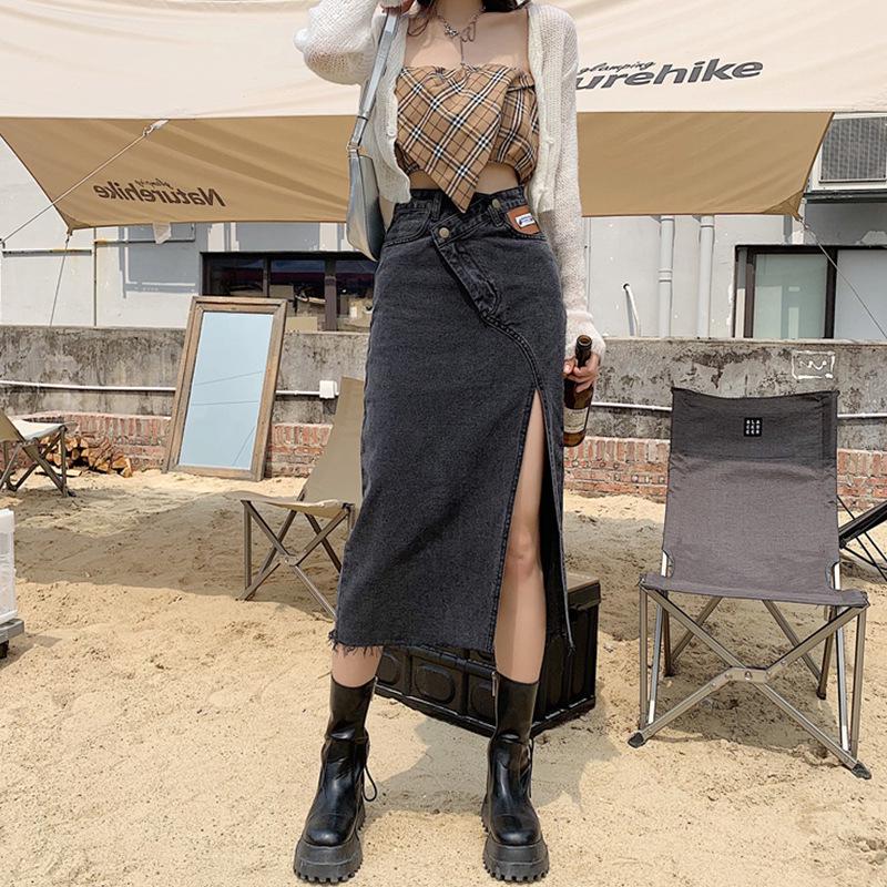 Plus Size Women s High Waist Slit Denim Midi Skirt - New Autumn A-line Slimming Design 4XL (168-178 jin)
Plus Size Women s High Waist Slit Denim Midi Skirt - New Autumn A-line Slimming Design 4XL (168-178 jin)