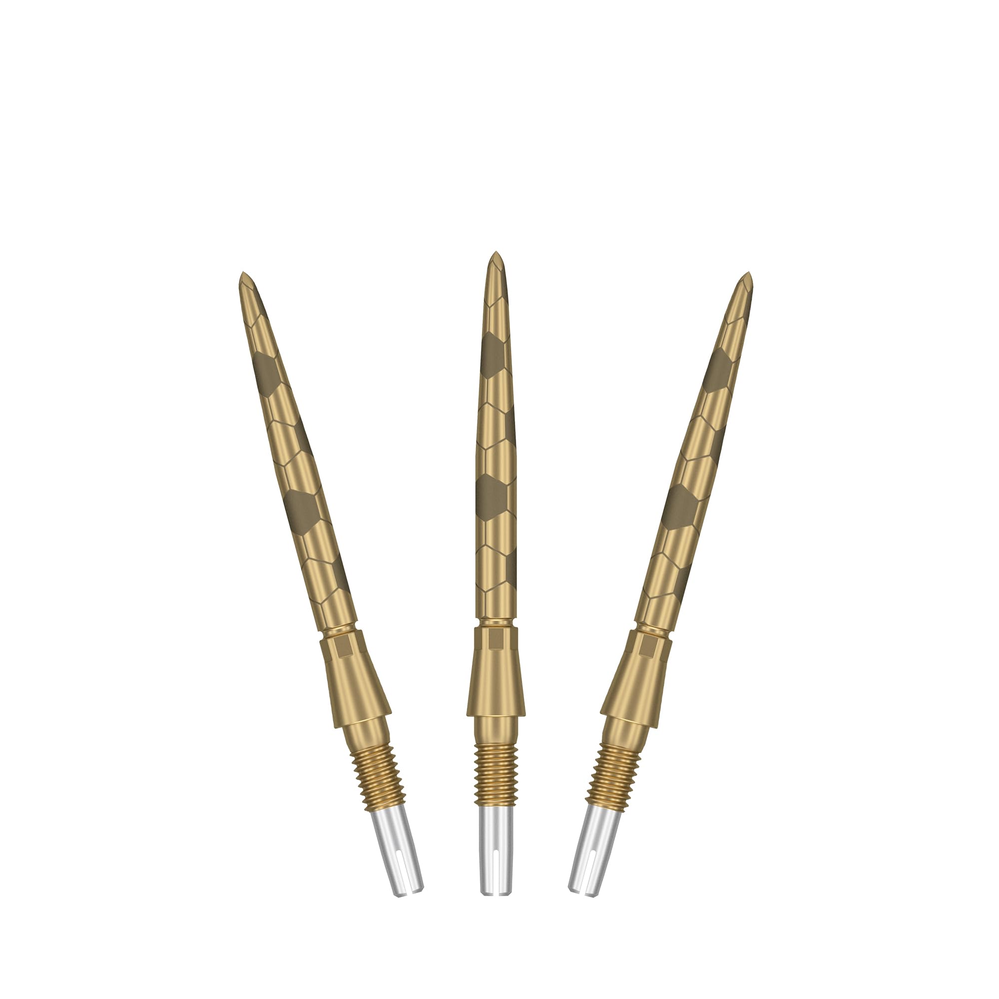 Target Darts Swiss Storm ONYX Dart Points of Replacement Steel Dart Points (Set 3) 26mm/30mm/35mm - Silver/Gold/Black (26mm, Gold)
Target Darts Swiss Storm ONYX Dart Points of Replacement Steel Dart Points (Set 3) 26mm/30mm/35mm - Silver/Gold/Black (26mm, Gold)