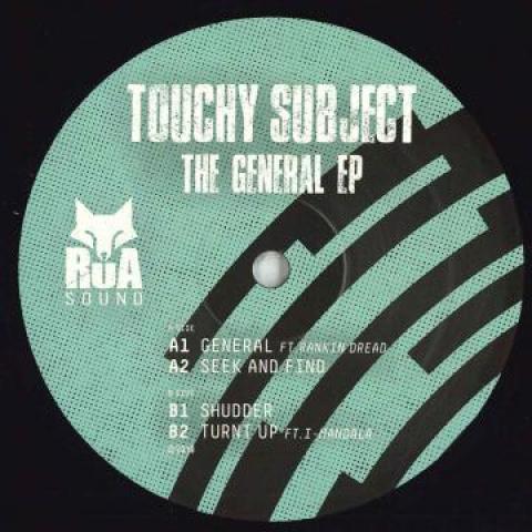 12inch Record TOUCHY SUBJECT - General EP RUA008 Rua Sound 2019 Europe Reggae, Ska & Dub
12inch Record TOUCHY SUBJECT - General EP RUA008 Rua Sound 2019 Europe Reggae, Ska & Dub