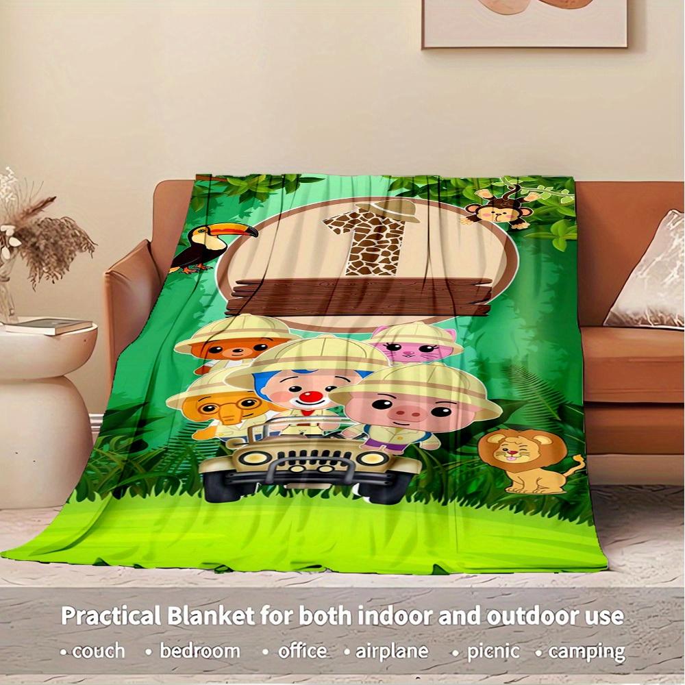 1pc Jungle Adventure,Safari Friends,Plim Plim Digital Print Flannel Blanket - Contemporary Style, Suitable for All Seasons, Perfect for Home 150x180cm
1pc Jungle Adventure,Safari Friends,Plim Plim Digital Print Flannel Blanket - Contemporary Style, Suitable for All Seasons, Perfect for Home 150x180cm