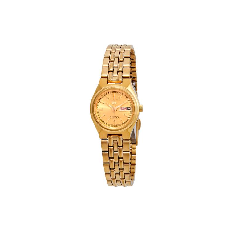 SEIKO 30m Water Resistant Automatic Mechanical Movement Stainless Steel Strap Watch Women s Watch SYMA04 Gold Dial
SEIKO 30m Water Resistant Automatic Mechanical Movement Stainless Steel Strap Watch Women s Watch SYMA04 Gold Dial