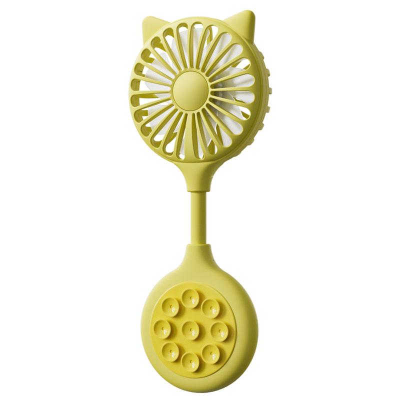 T6 Lazy Moveable Sucker Small Portable Fan Cell Phone Back Sucker Fan Cat Ear Multi-purpose Portable Usb Charging Fans For Home 75X235X25MM жовтий
T6 Lazy Moveable Sucker Small Portable Fan Cell Phone Back Sucker Fan Cat Ear Multi-purpose Portable Usb Charging Fans For Home 75X235X25MM жовтий