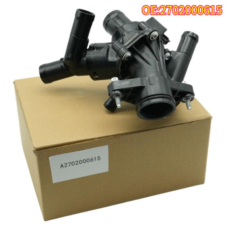 High quality New For 2702000615 Turbo Engine Thermostat For Mercedes Benz CLA250 CLA45 AMG
High quality New For 2702000615 Turbo Engine Thermostat For Mercedes Benz CLA250 CLA45 AMG