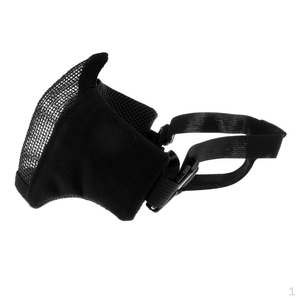 15cm Foldable Half Mesh Mask Comfortable Adjustable Lower 5 Colors Available Black
15cm Foldable Half Mesh Mask Comfortable Adjustable Lower 5 Colors Available Black