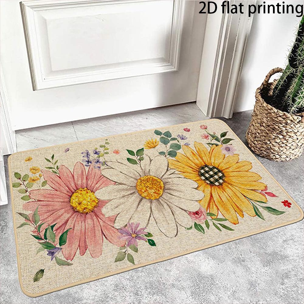 2D FLAT/1pcSpring Welcome Front Door Mats ,Suitable for indoor and outdoor doorways, door mats for decoration. 40cm x 60cm
2D FLAT/1pcSpring Welcome Front Door Mats ,Suitable for indoor and outdoor doorways, door mats for decoration. 40cm x 60cm