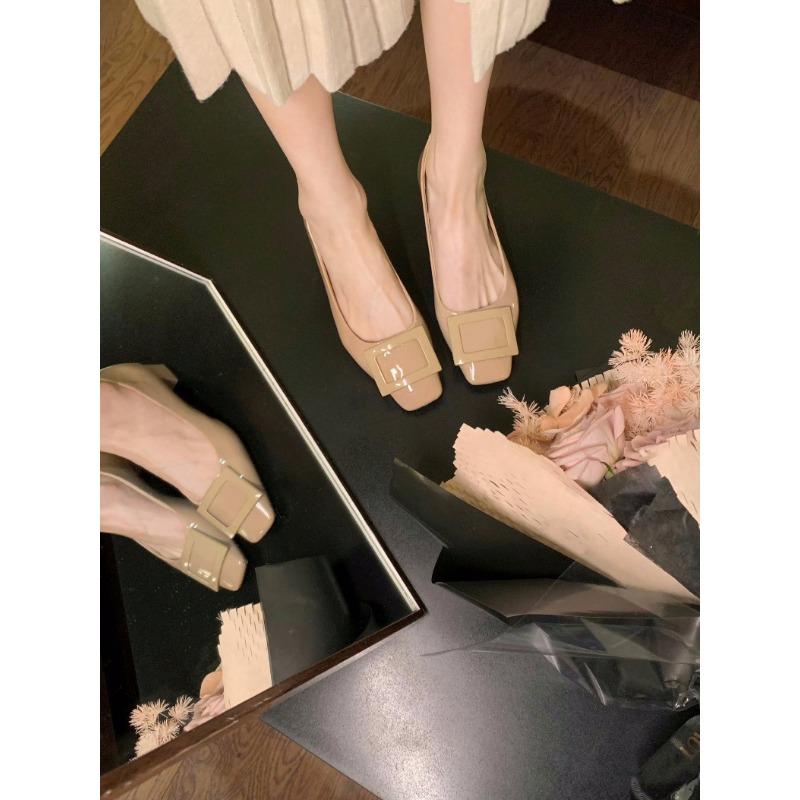 Square buckle commuter thick heel square head temperament high heels single shoes women s leather soft-soled Mary Jane shoes 35
Square buckle commuter thick heel square head temperament high heels single shoes women s leather soft-soled Mary Jane shoes 35