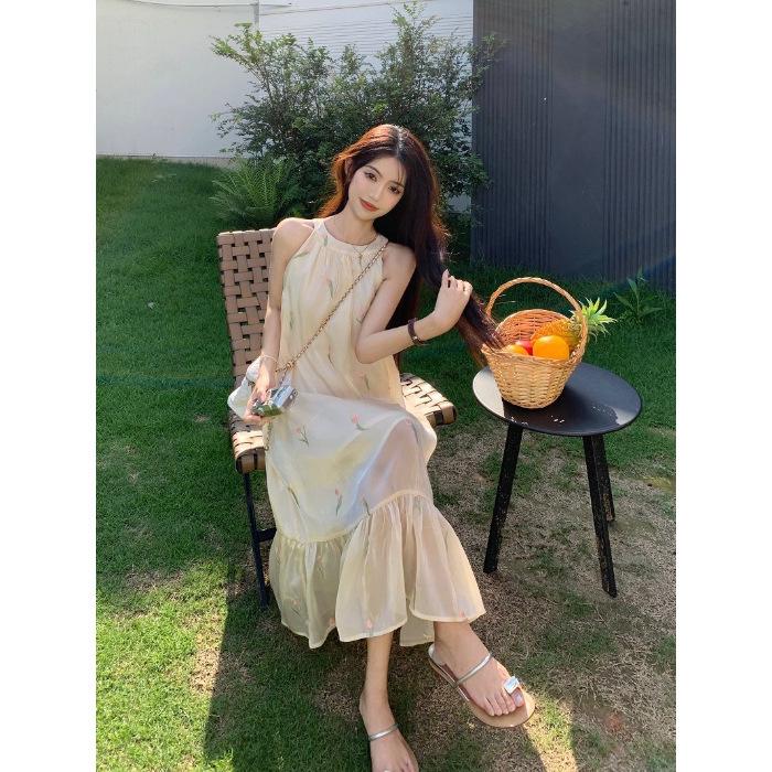 Летнее цветочное миди-платье с открытыми плечами и халтером - Элегантная и стройнящая пляжная одежда для женщин 2XL
Летнее цветочное миди-платье с открытыми плечами и халтером - Элегантная и стройнящая пляжная одежда для женщин 2XL