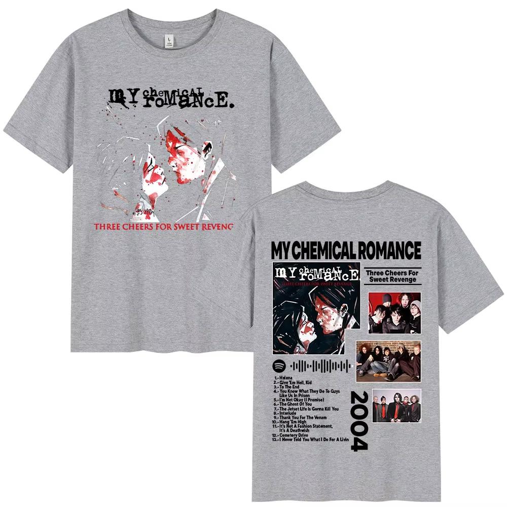Band My Chemical Romance Three Cheers for Sweet Revenge T-shirt Men Women Retro T Shirt Tops 3XL
Band My Chemical Romance Three Cheers for Sweet Revenge T-shirt Men Women Retro T Shirt Tops 3XL