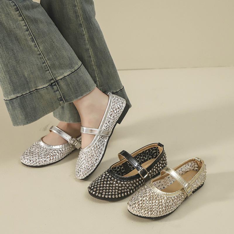 Rhinestone Mary Jane single shoes women s hollow gentle evening breeze summer 2025 new with skirt flat beanie shoes 40
Rhinestone Mary Jane single shoes women s hollow gentle evening breeze summer 2025 new with skirt flat beanie shoes 40