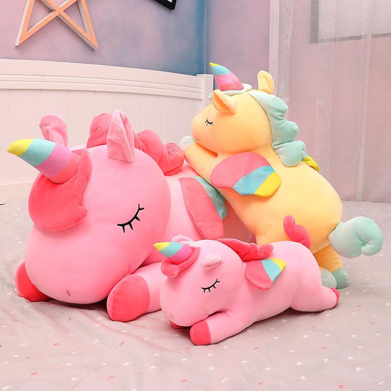 Мягкая игрушка-единорог Kawaii, мягкая игрушка-единорог, мягкие куклы, животные, лошади, игрушки для детей, подушка для девочек, подарки на день рождения розовый
Мягкая игрушка-единорог Kawaii, мягкая игрушка-единорог, мягкие куклы, животные, лошади, игрушки для детей, подушка для девочек, подарки на день рождения розовый