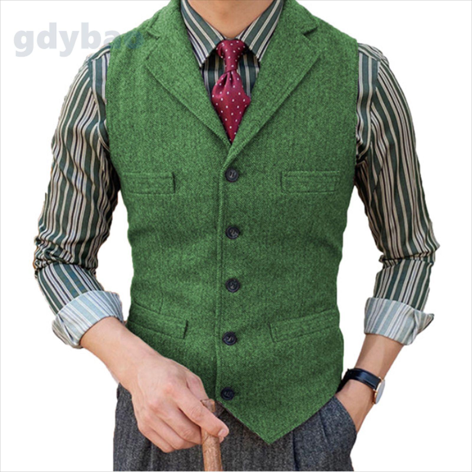 2026 Slim Fit Men s Casual Vest - European & American Herringbone Design XXL зелений
2026 Slim Fit Men s Casual Vest - European & American Herringbone Design XXL зелений