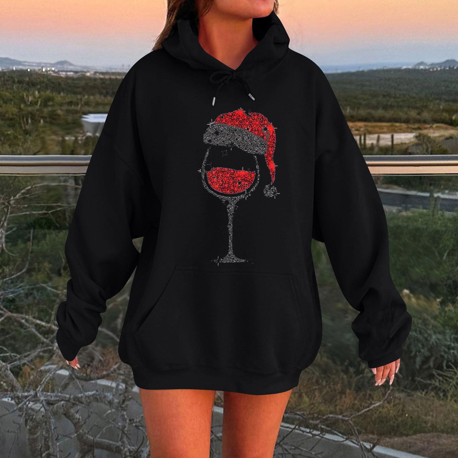 Женская толстовка с длинными рукавами, свободная, с заниженными плечами, с капюшоном, из плюша XXXXXL чёрный