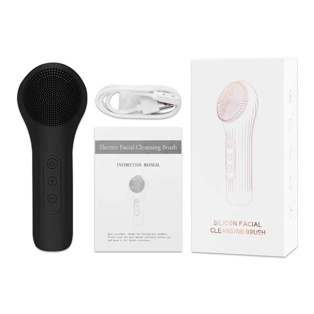 USB Sonic Waterproof Facial Cleansing Brush Rechargeable Scrubber Exfoliating Vibrating Deep Clean Face Cleaner Skin Care Tools чёрный
USB Sonic Waterproof Facial Cleansing Brush Rechargeable Scrubber Exfoliating Vibrating Deep Clean Face Cleaner Skin Care Tools чёрный