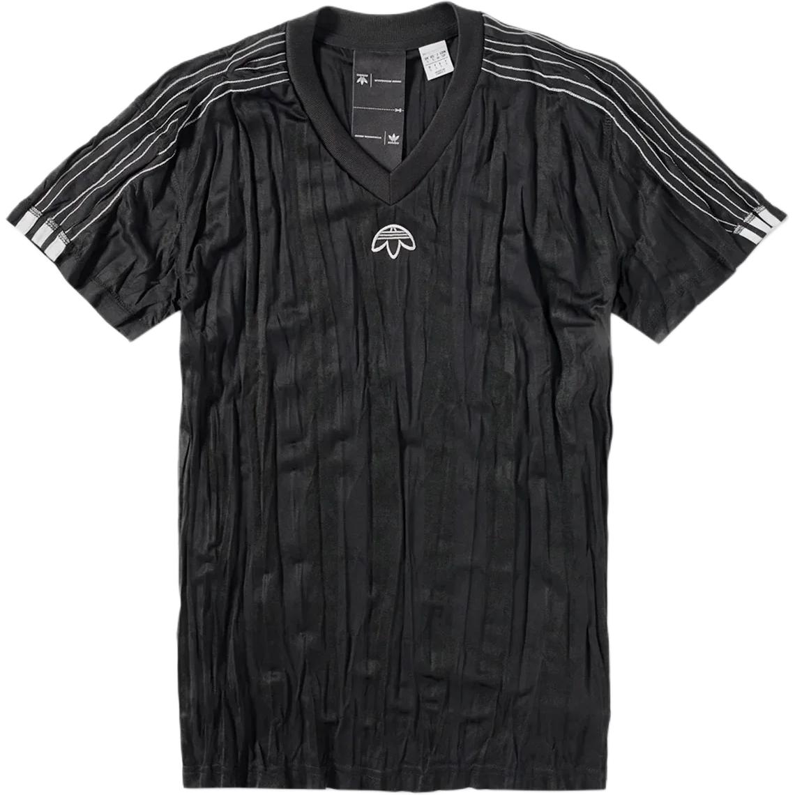 Adidas Originals Alexander Wang Collaboration V-Neck Striped Pullover Short Sleeve T-Shirt Men Tops DP1059 S
Adidas Originals Alexander Wang Collaboration V-Neck Striped Pullover Short Sleeve T-Shirt Men Tops DP1059 S