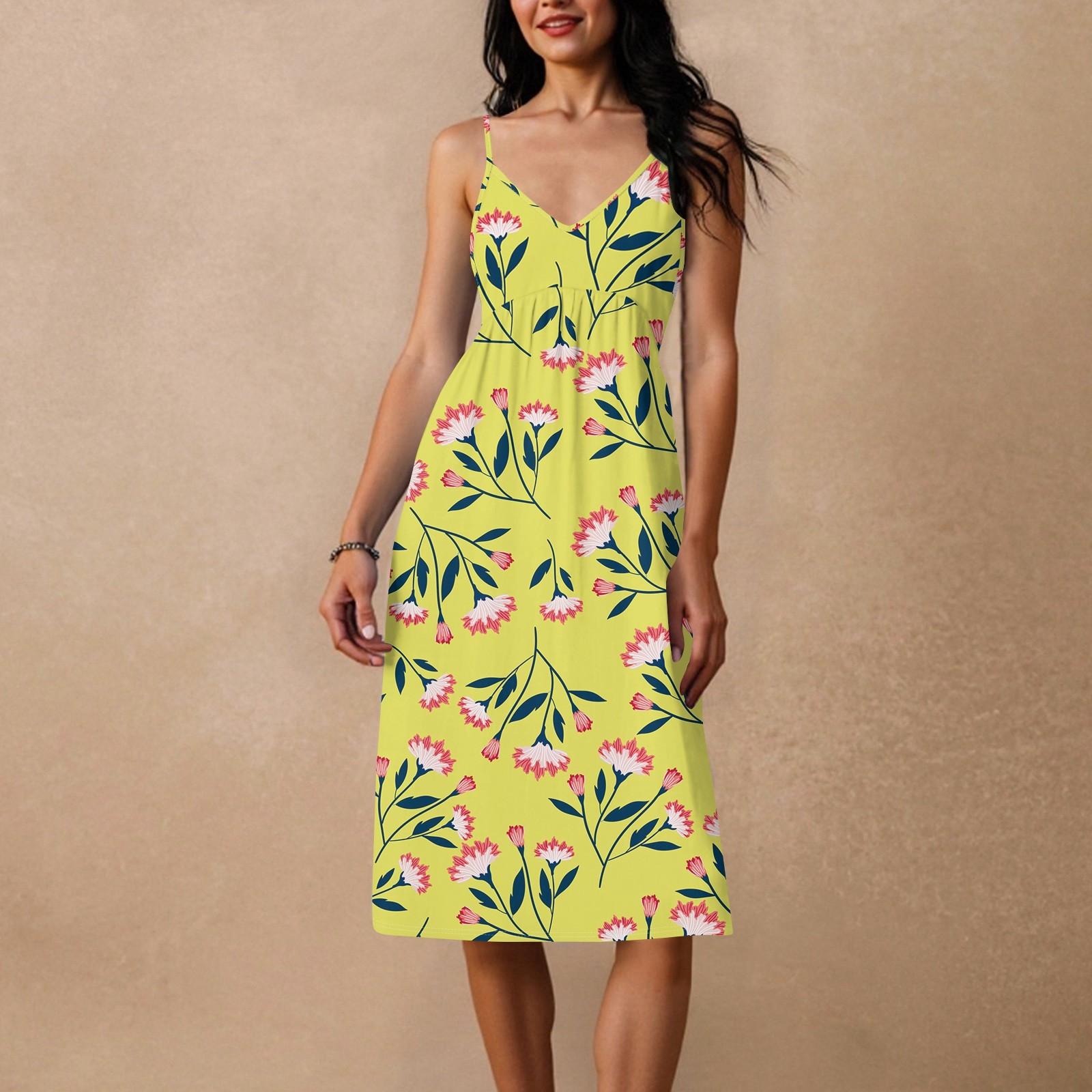 Women s Spaghetti Strap Backless Bow Loose Casual Beach Holiday Dress Sundress XL жовтий
Women s Spaghetti Strap Backless Bow Loose Casual Beach Holiday Dress Sundress XL жовтий