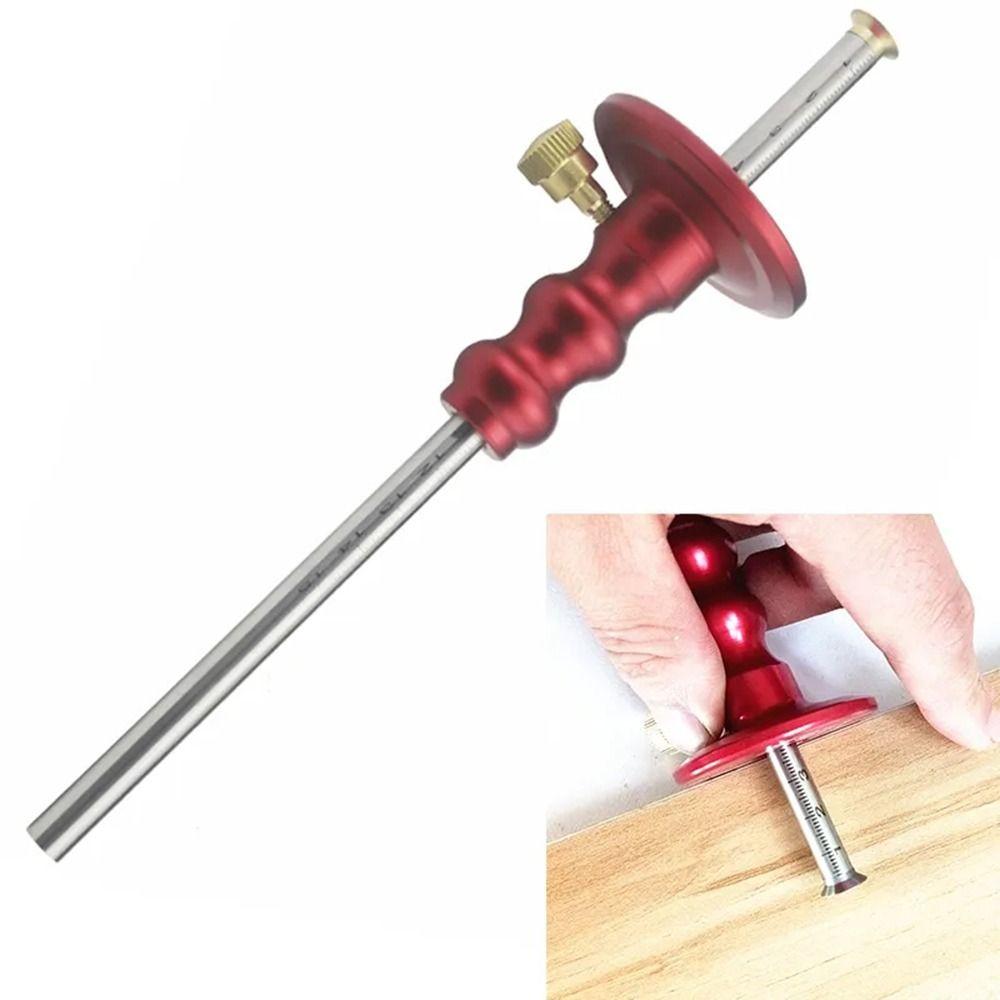 Adjustable Marking Gauge Wheel Line Scribing Ruler Professional Scriber Ruler Woodworking
Adjustable Marking Gauge Wheel Line Scribing Ruler Professional Scriber Ruler Woodworking