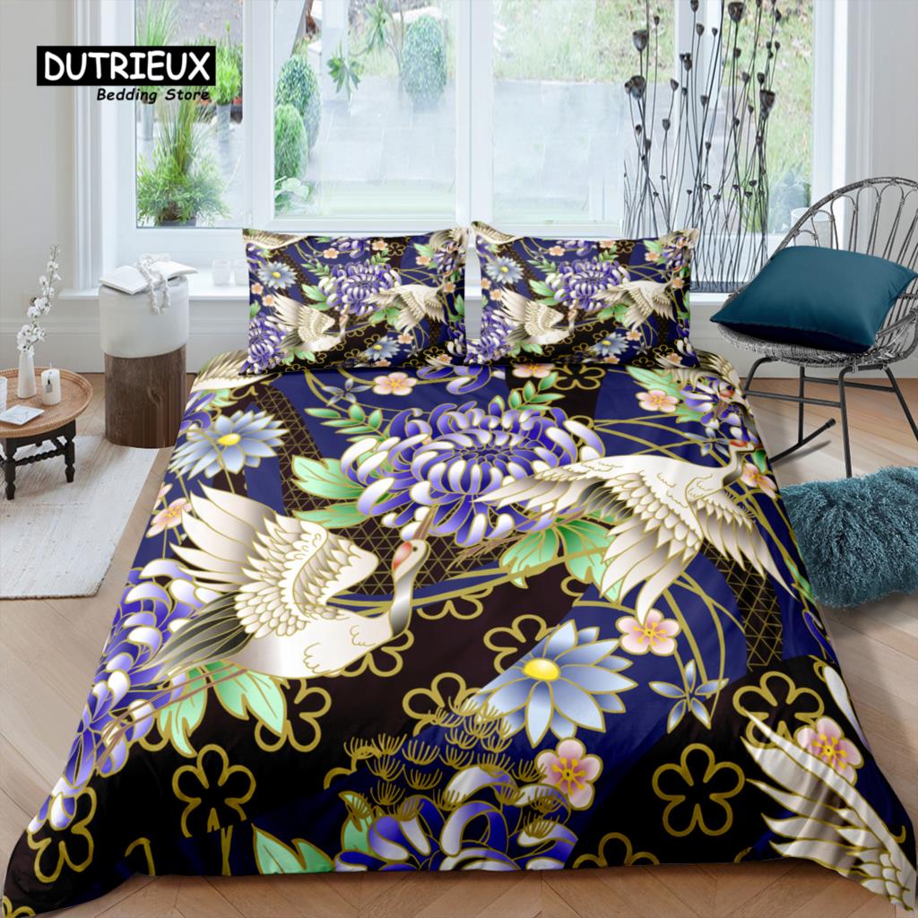 Home Living Luxury 3D Crane Bedding Set Comfortable Duvet Cover Set Kids Bedding Set Queen and King EU/US/AU/UK Size EU single(135x200cm)
Home Living Luxury 3D Crane Bedding Set Comfortable Duvet Cover Set Kids Bedding Set Queen and King EU/US/AU/UK Size EU single(135x200cm)