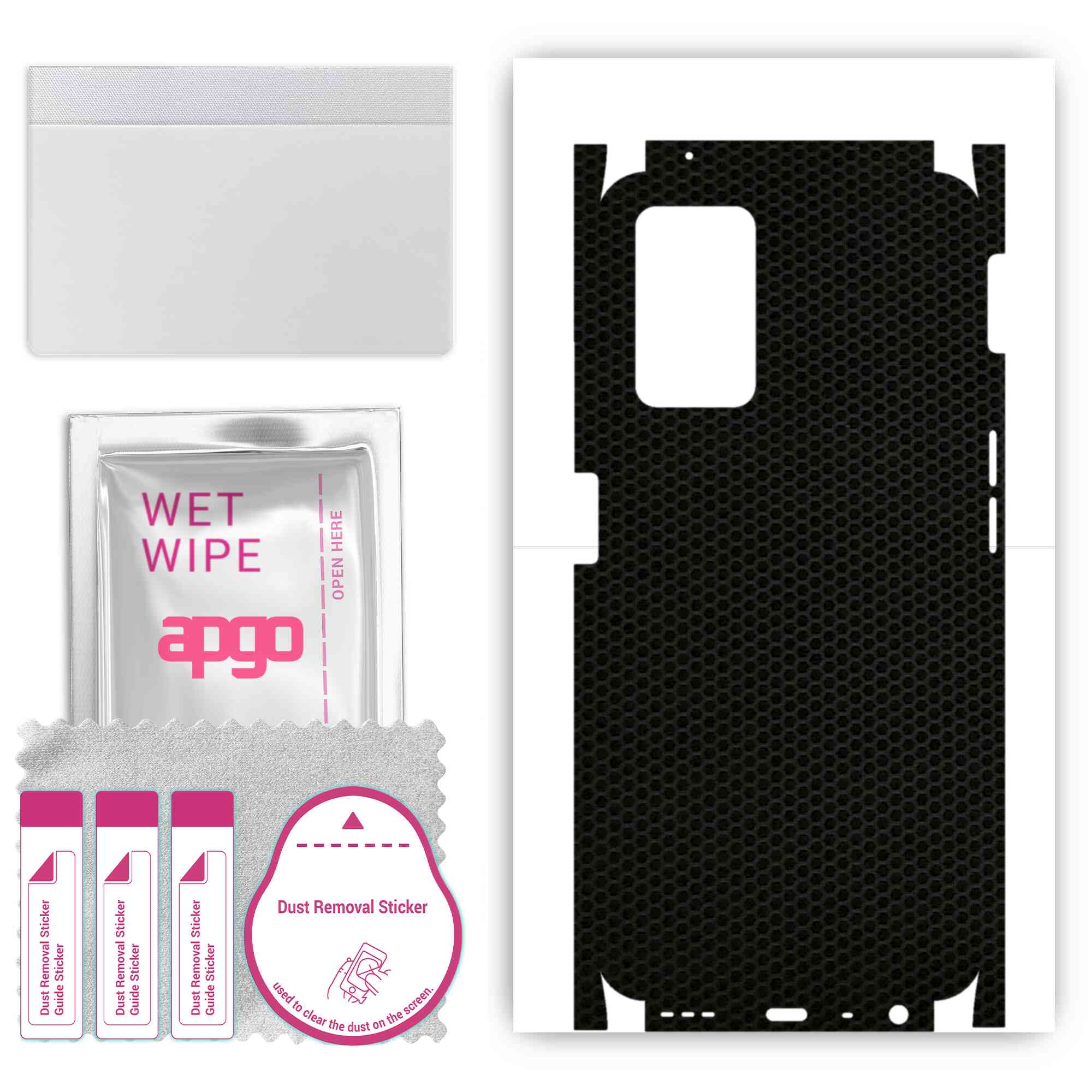 apgo Protective Skin Sticker for the back+sides compatible with Realme 9i, Full Wrap Film, Foil, Vinyl - Pattern Matrix
apgo Protective Skin Sticker for the back+sides compatible with Realme 9i, Full Wrap Film, Foil, Vinyl - Pattern Matrix
