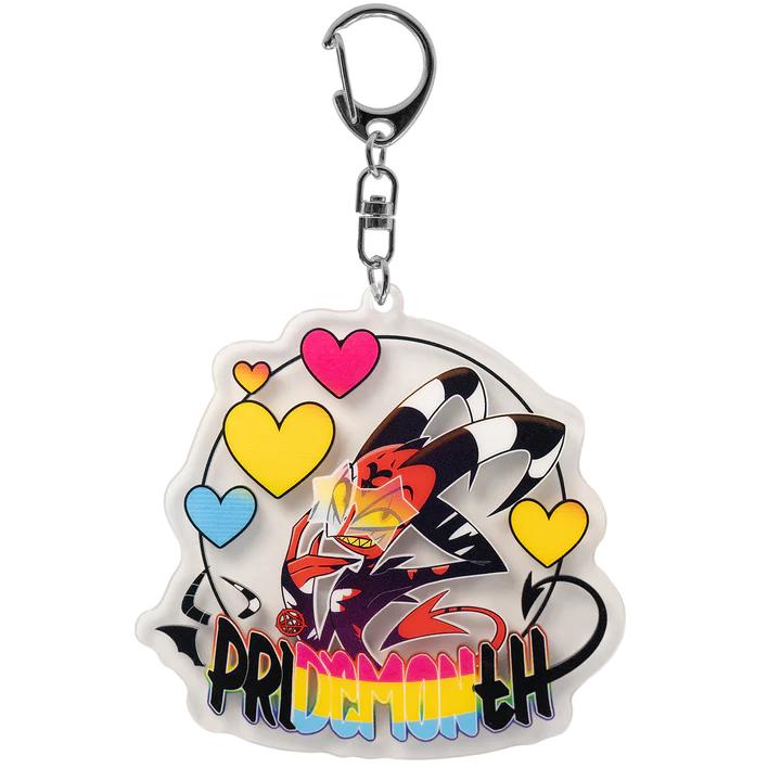 6Cm Pride Seriesacrylic Keychain Anime Acrylic Bag Charm for Helluva Boss Beelzebub Fizz Blitz Moxxie Collection Gifts 1pcs
6Cm Pride Seriesacrylic Keychain Anime Acrylic Bag Charm for Helluva Boss Beelzebub Fizz Blitz Moxxie Collection Gifts 1pcs