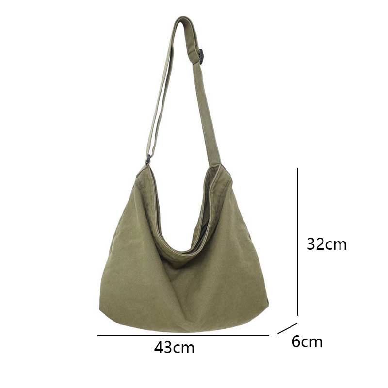 100% Cotton Shoulder Bags Women Large Capacity Canvas Tooling Packages Korea Style Cloth Crossbody Bags Solid Messenger Bags
100% Cotton Shoulder Bags Women Large Capacity Canvas Tooling Packages Korea Style Cloth Crossbody Bags Solid Messenger Bags