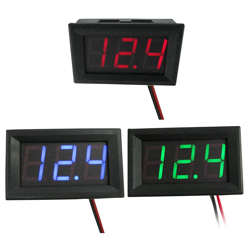 DC4.5V-30V Voltage Meter Waterproof 0.56 Inch Volt Instrument Tool 2 Wires Voltage Gauge for 6V 12V Electromobile Motorcycle Car червоний
DC4.5V-30V Voltage Meter Waterproof 0.56 Inch Volt Instrument Tool 2 Wires Voltage Gauge for 6V 12V Electromobile Motorcycle Car червоний