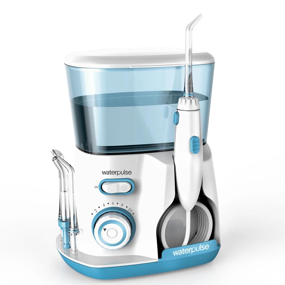 Waterpulse V300G Oral Irrigator 5pcs Tips Dental Water Flosser Electric Cleaner 800ml Oral Hygiene Dental Flosser for Oral Care AU зелений
Waterpulse V300G Oral Irrigator 5pcs Tips Dental Water Flosser Electric Cleaner 800ml Oral Hygiene Dental Flosser for Oral Care AU зелений