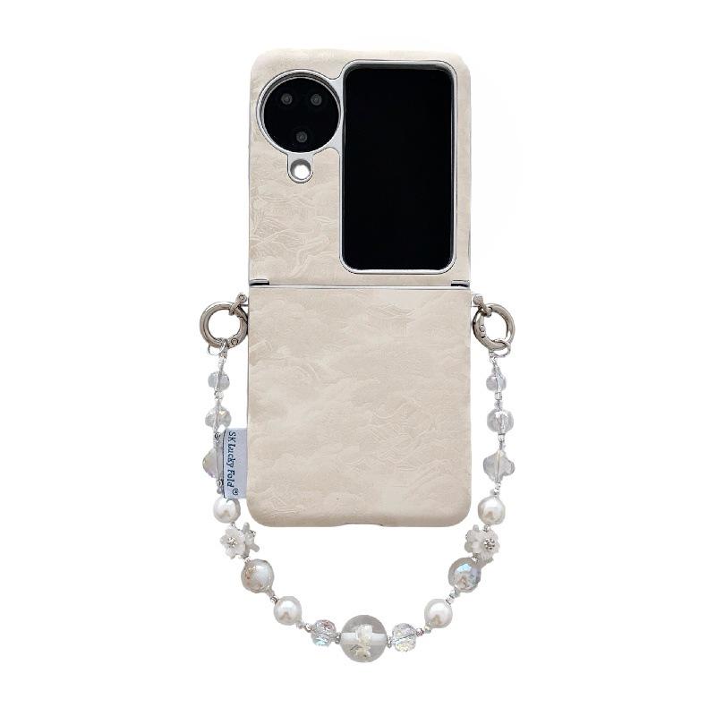OPPO Find N3 Flip Case: Stylish Landscape Painting, Drop-Proof, Foldable Screen Leather Sticker with Anti-Lost Lanyard OPPO Find N3 Flip кремовый/белый
OPPO Find N3 Flip Case: Stylish Landscape Painting, Drop-Proof, Foldable Screen Leather Sticker with Anti-Lost Lanyard OPPO Find N3 Flip кремовый/белый