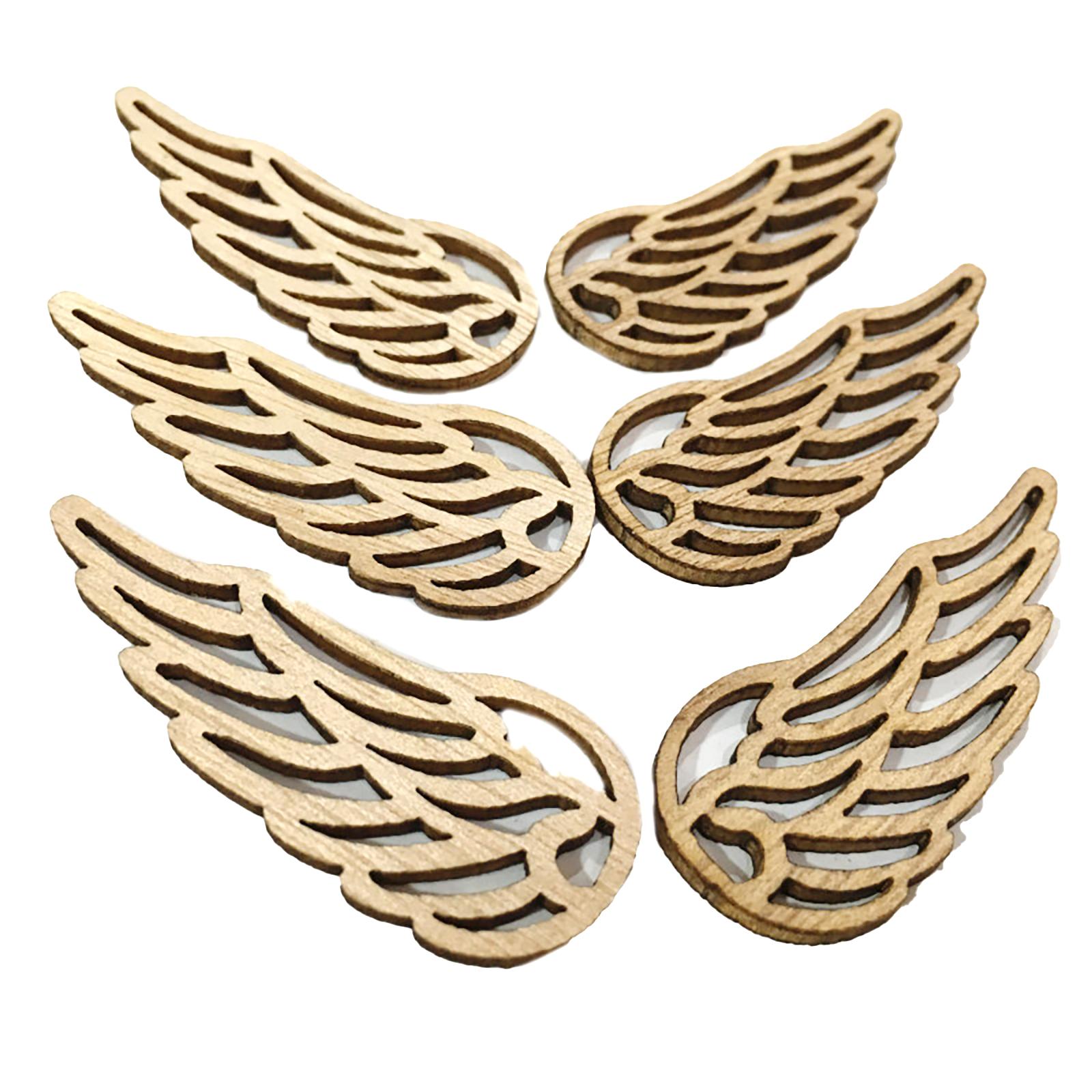 10Pcs Unfinished Wood Slices Wing Shaped Wood Slices Wood Cutouts for Painting Art Craft Christmas Wedding Decoration 1
10Pcs Unfinished Wood Slices Wing Shaped Wood Slices Wood Cutouts for Painting Art Craft Christmas Wedding Decoration 1