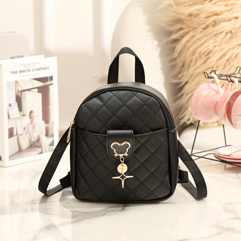 Women s backpack embroidered rhombus versatile large-capacity backpack Guangzhou women s bag чёрный
Women s backpack embroidered rhombus versatile large-capacity backpack Guangzhou women s bag чёрный