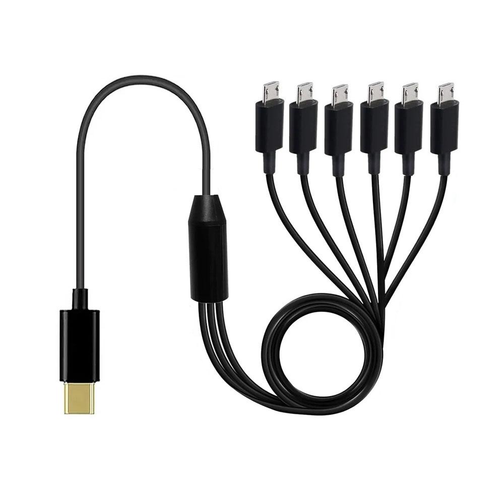 50см8150см USB C разветвитель кабель Micro-USB Type-C 6 в 1 зарядный кабель для смартфона 50cm-Type-c
50см8150см USB C разветвитель кабель Micro-USB Type-C 6 в 1 зарядный кабель для смартфона 50cm-Type-c