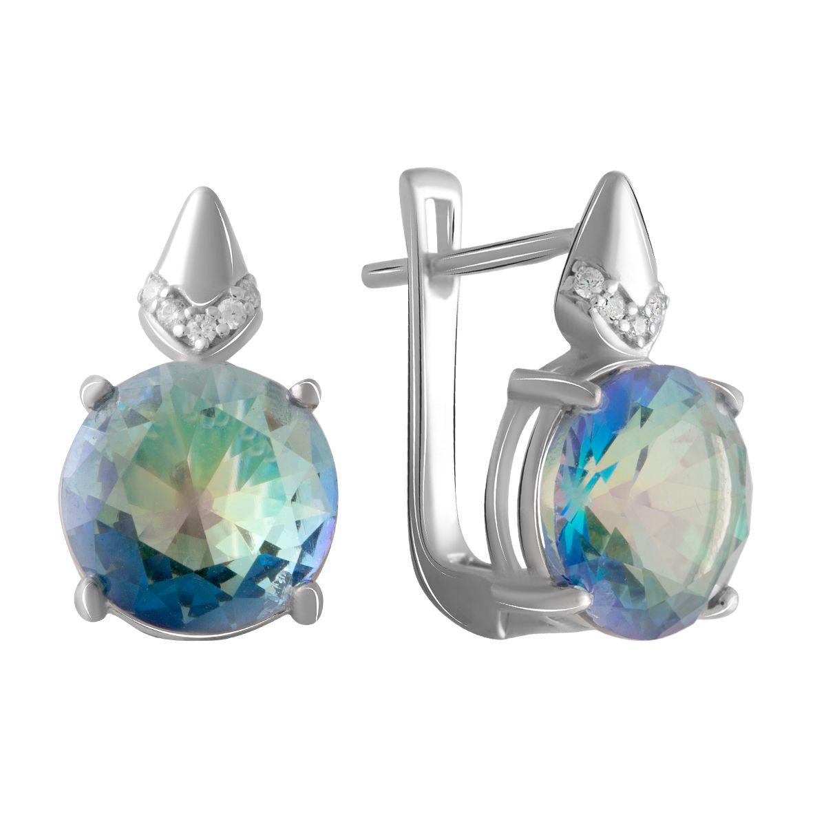 Срібні сережки з топазом 12.938ct (2067986) різнокольорові кольору
Срібні сережки з топазом 12.938ct (2067986) різнокольорові кольору