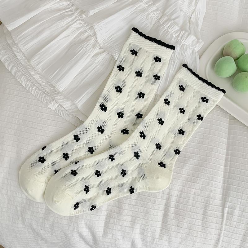 Носки для женщин тонкие летние новые модные носки с цветами для девочек женские дышащие ажурные носки в корейском стиле милые новинки One Size
Носки для женщин тонкие летние новые модные носки с цветами для девочек женские дышащие ажурные носки в корейском стиле милые новинки One Size