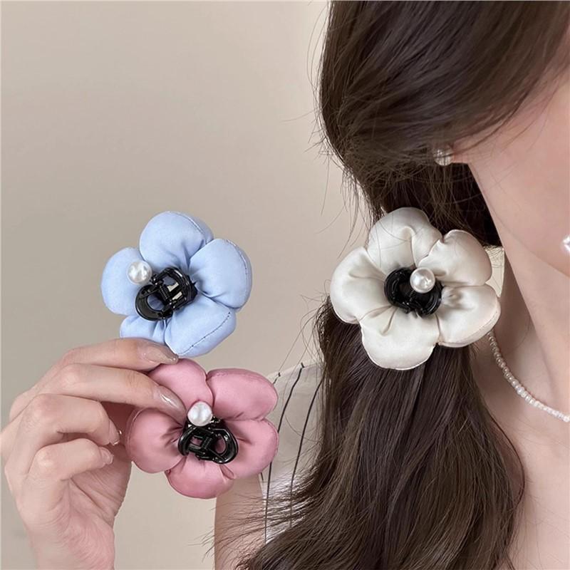 New High-end Hairpin Back Flower Puffs Half-tied Hair Small Hair Grab Clip Head Headdress Headwear Girls Women Hair Accessories розовый
New High-end Hairpin Back Flower Puffs Half-tied Hair Small Hair Grab Clip Head Headdress Headwear Girls Women Hair Accessories розовый