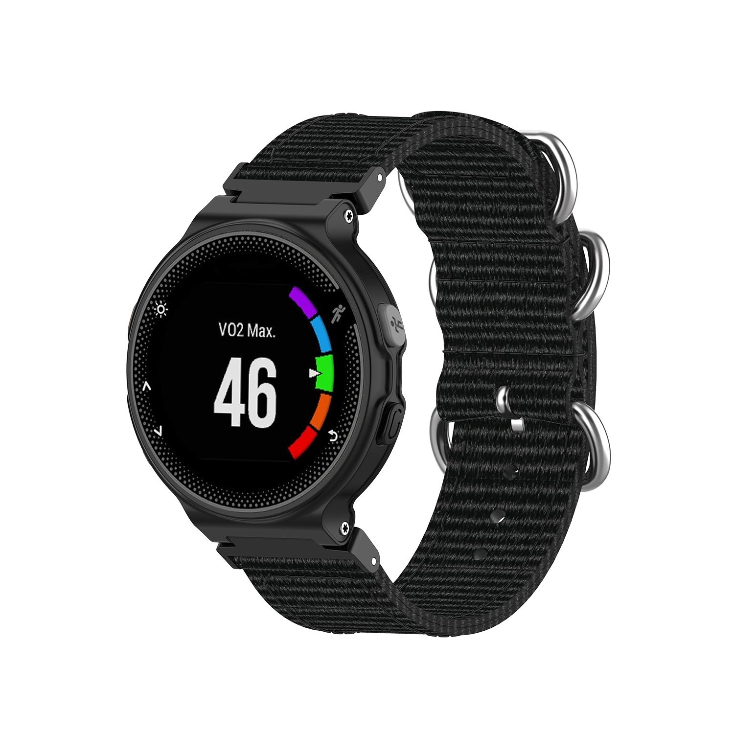 For Garmin Forerunner 220 230 235 630 620 735 Nylon Canvas Watch Band Replacement Strap with Metal Buckle Black
For Garmin Forerunner 220 230 235 630 620 735 Nylon Canvas Watch Band Replacement Strap with Metal Buckle Black