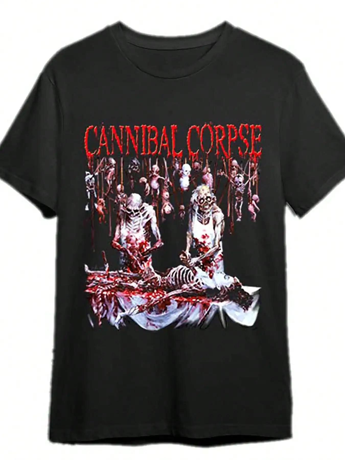 Официальный мерч Cannibal Corpse Футболка Butchered 337153 Смешная мужская футболка с коротким рукавом и графическим принтом Коллекция Черный PR S
Официальный мерч Cannibal Corpse Футболка Butchered 337153 Смешная мужская футболка с коротким рукавом и графическим принтом Коллекция Черный PR S