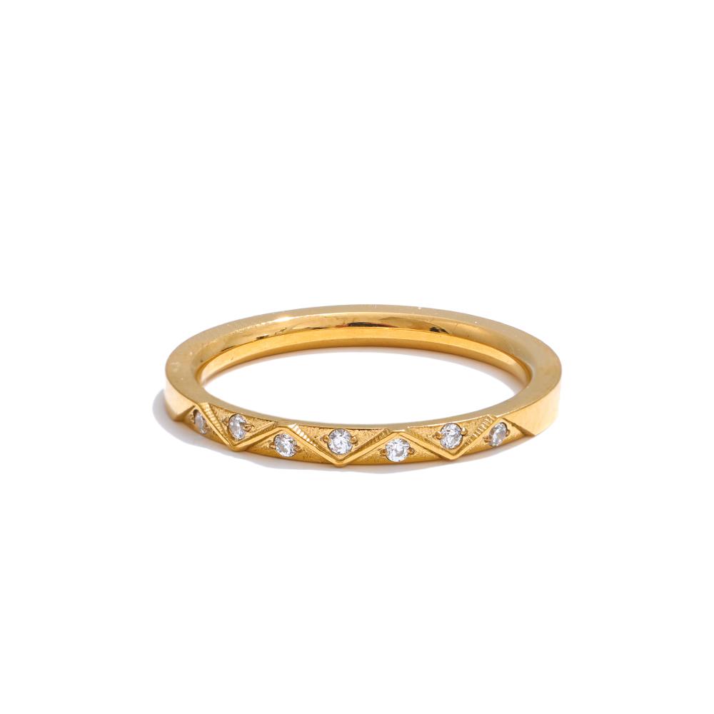 Yhpup Delicate Stainless Steel Inlaid Zirconia Polished Thin Ring High Quality Chic Jewelry Accessories Gift 9
Yhpup Delicate Stainless Steel Inlaid Zirconia Polished Thin Ring High Quality Chic Jewelry Accessories Gift 9