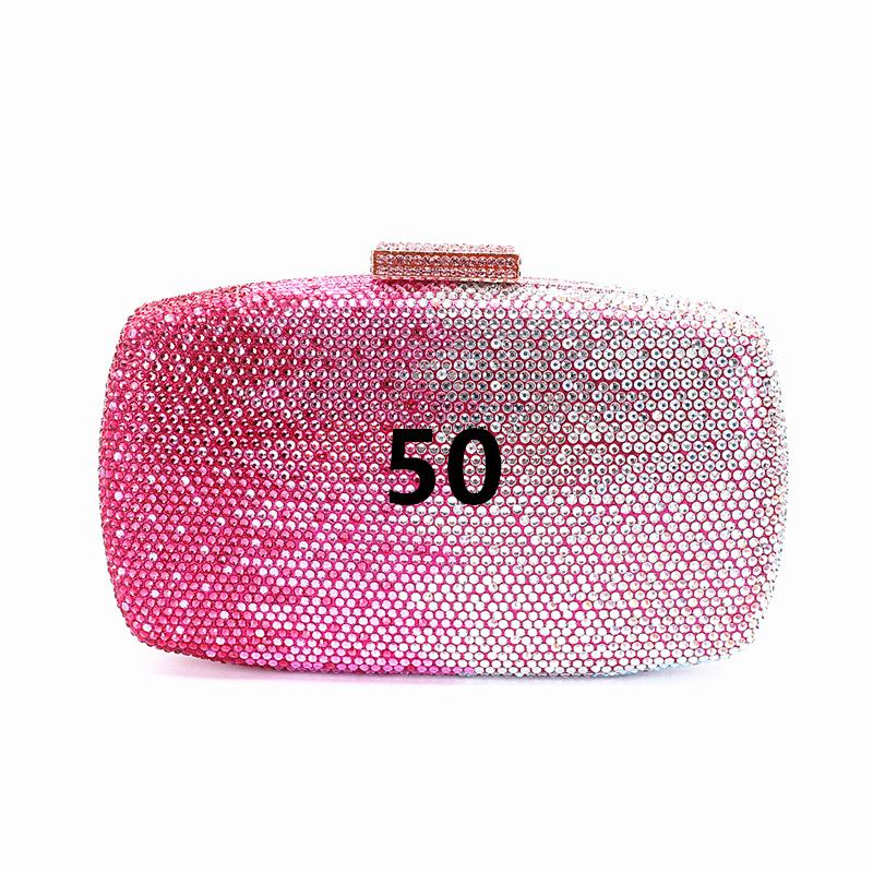 Dazzling Diamond Women Evening Bag Wedding Prom Clutch Crystal Bridal Handbags 7 Colors Green/Red Long Chain Female Party Purse 18cmX9.5cmX4.5cm
Dazzling Diamond Women Evening Bag Wedding Prom Clutch Crystal Bridal Handbags 7 Colors Green/Red Long Chain Female Party Purse 18cmX9.5cmX4.5cm