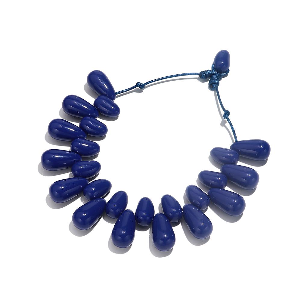 Handmade Colorful Resin Waterdrop Beaded Choker Necklaces for Women Exaggerated Acrylic Geometric Pendant Neck Boho Jewelry Gift темно-синього кольору
Handmade Colorful Resin Waterdrop Beaded Choker Necklaces for Women Exaggerated Acrylic Geometric Pendant Neck Boho Jewelry Gift темно-синього кольору