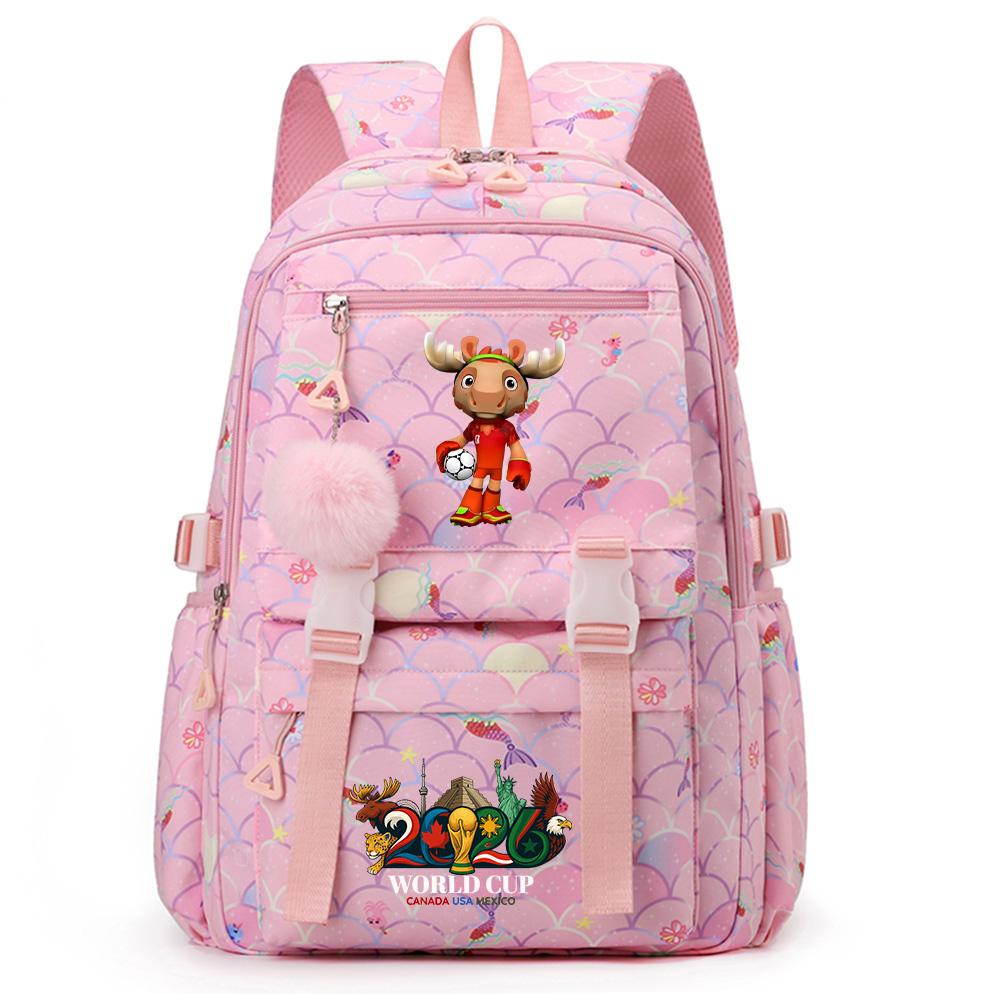 2Pcs/set 2026 FIFA World Cup Printed Backpack 750Ml Water Bottler Large Capacity Travel Bag for Teenager Girl Boy waterproof Bookbag Gift Mochila
2Pcs/set 2026 FIFA World Cup Printed Backpack 750Ml Water Bottler Large Capacity Travel Bag for Teenager Girl Boy waterproof Bookbag Gift Mochila