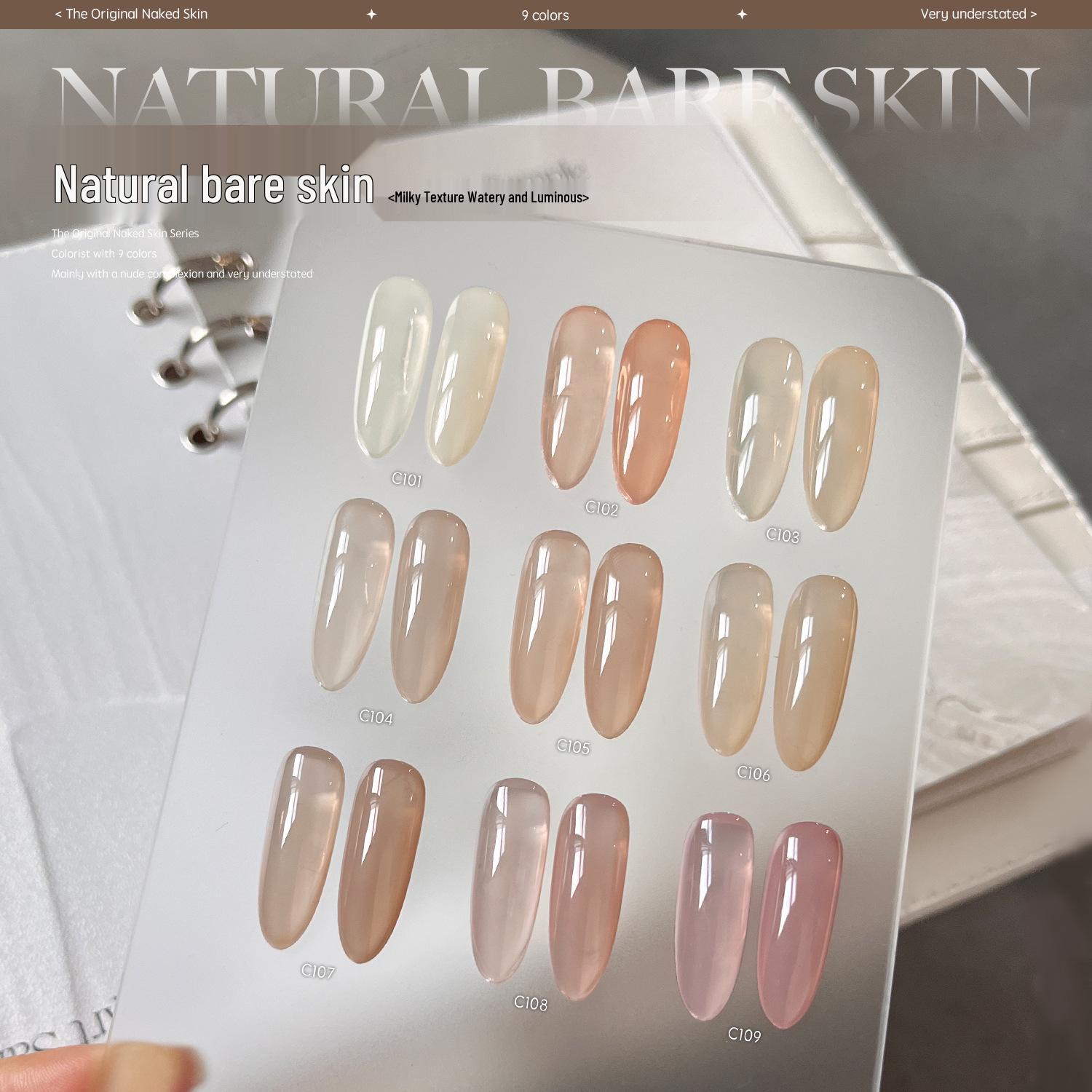 Goya Native Nude Skin Gel Polish - 2025 Spring/Summer Ice Translucent Nude White Nail Art
Goya Native Nude Skin Gel Polish - 2025 Spring/Summer Ice Translucent Nude White Nail Art